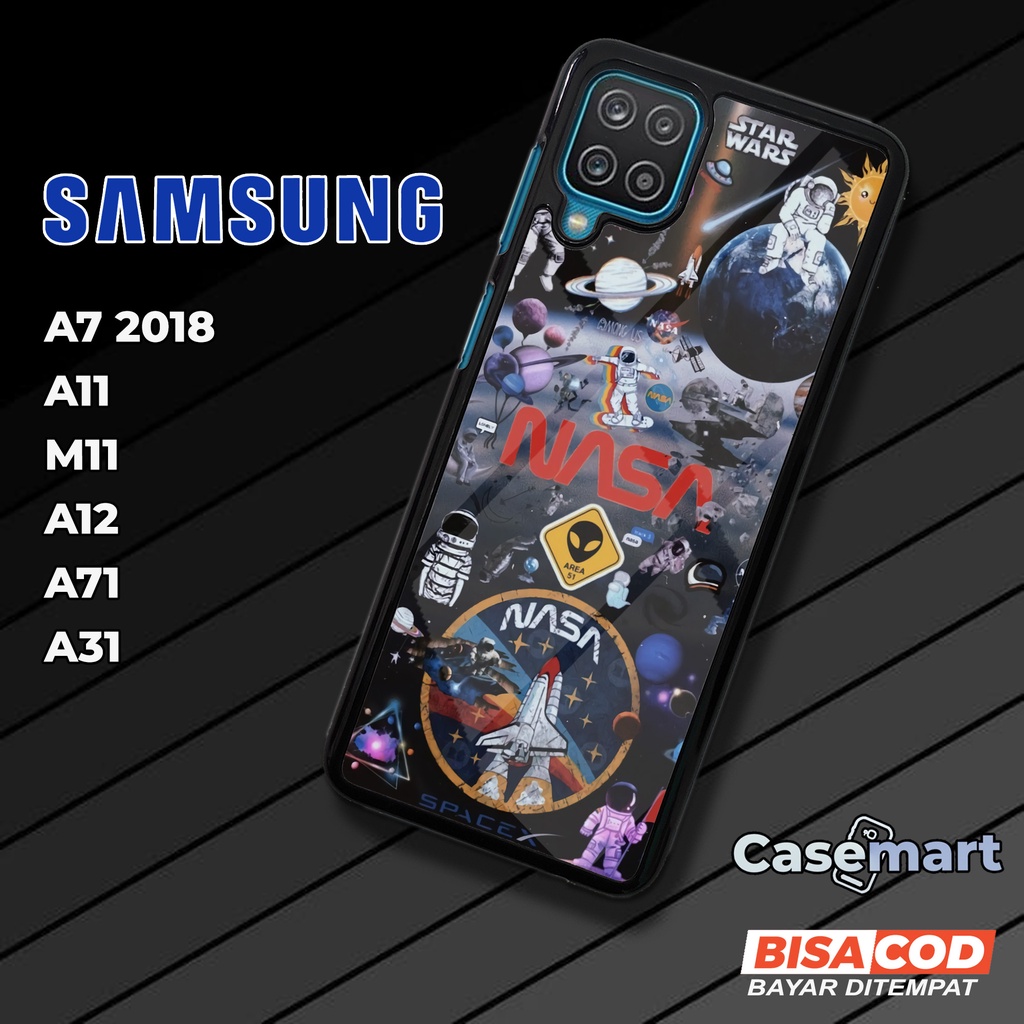 Case Samsung A7 2018 A11 M11 A12 A71 A31 [NASA] Casing Hp Samsung A7 2018 A11 M11 A12 A71 A31 CASEMA