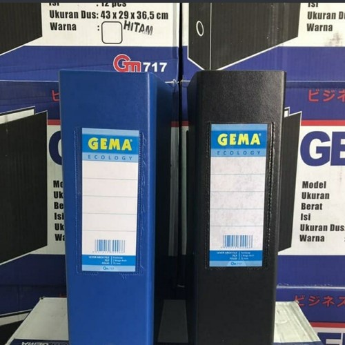 

Terlaris Odner Gema 717 Folio (1 Karton/Dus = 12 Pcs)