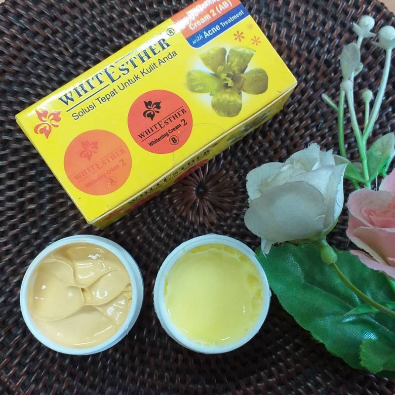 Whitesther Acne Esther Bleaching AB Paket