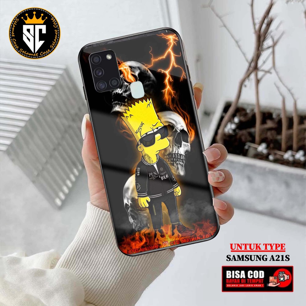 Case Samsung A21S Casing Samsung A21S Selamet Case [KLR] Case Glossy Case Aesthetic Custom Case Anim