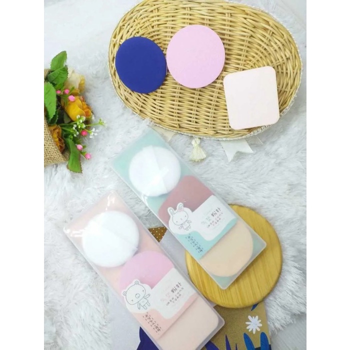 SPONGE BEDAK CUSHION MIKA 3IN1 Best Seller