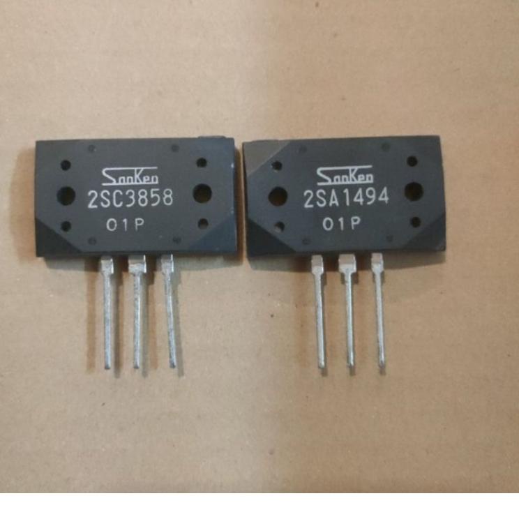 ✻ Transistor SANKEN A 1494 / C 3858 ORI JAPAN ➥