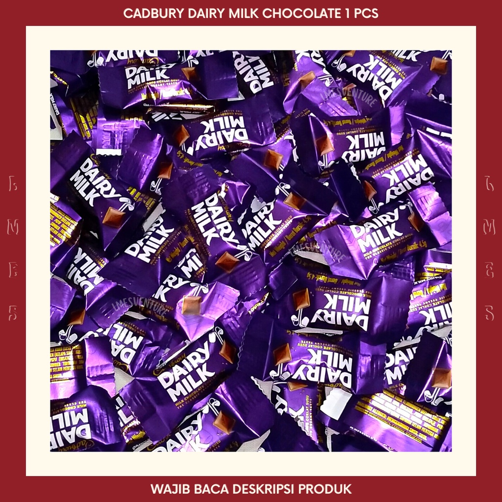 

[ READY ] Coklat Cadbury Dairy Milk Chocolate Malaysia 1 Pcs