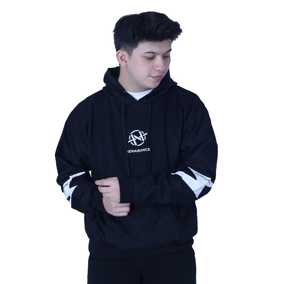 ⭐️ PREMIUM ⭐️ JACKET PRIA RENAISANCE HOODIE - JAKET HOODIE UNISEX KEKINIAN ADA✅ | ZN64 JAKET JEANS S