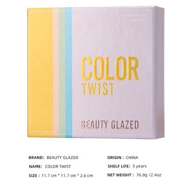 Beauty Glazed COLOR TWIST 64 Color Eyeshadow Beauty Glazed Eyeshadow Pallete Beauty Glazed Eyeshadow Palette Beauty Glazed Eyeshadow Pallet Beauty Glazed