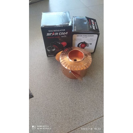 tungku arumanis twister  bahan  tembaga/tungku keluar atas tebal COD