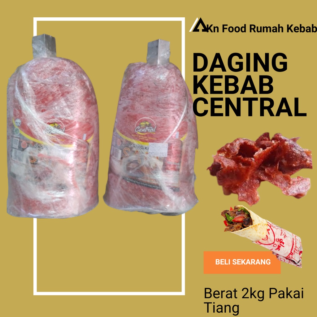 

Daging Kebab CENTRAL - 2 Kg - Daging Kebab - 2kg -Daging Kebab CENTRAL