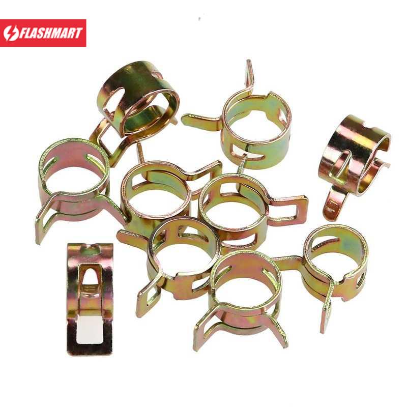 Flashmart Penjepit Selang Ledeng Pipe Clamp Fastener 6-10mm 75PCS - Q673B