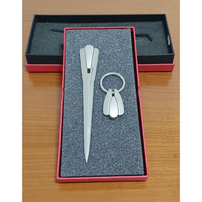 

Pembuka Surat Stainless / Gift set Letter Opener w/ key chain 991