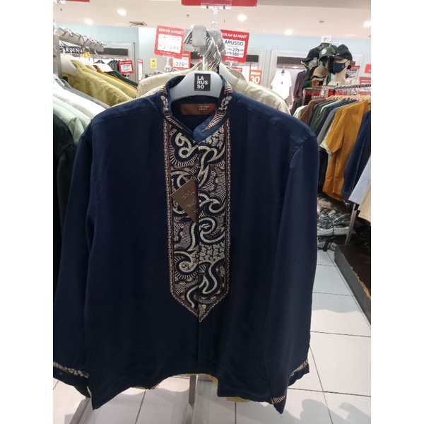 Larruso: Kemeja koko pria koleksi larusso lengan panjang