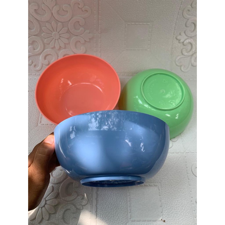 Mangkok kecil plastik bulat mangkok kuah mangkok sambel mangkok kolek mangkok serbaguna