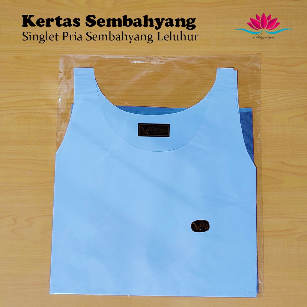 Singlet Pria Kertas Sembahyang Leluhur Cheng Beng