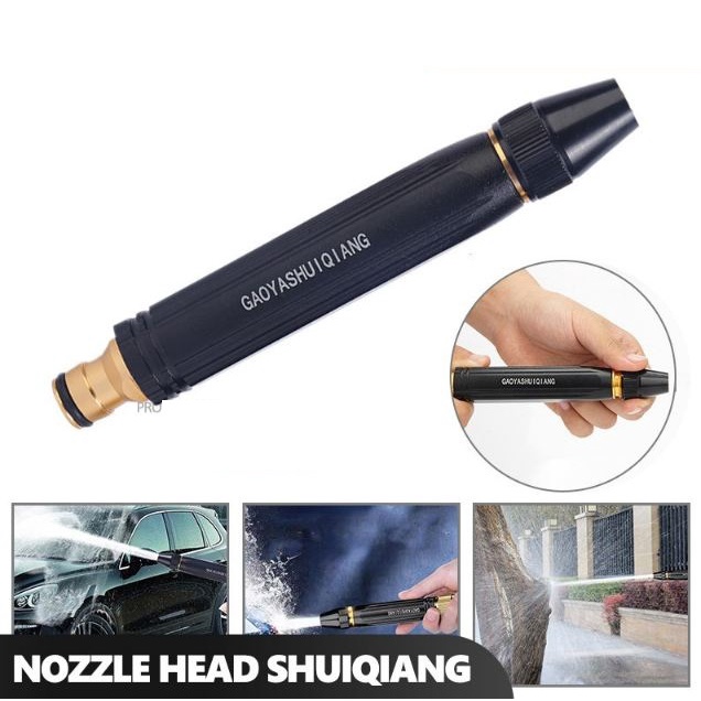 Nozzle Spray Semprotan Air kuningan new upgrade hose gun sprayer steam kepala selang