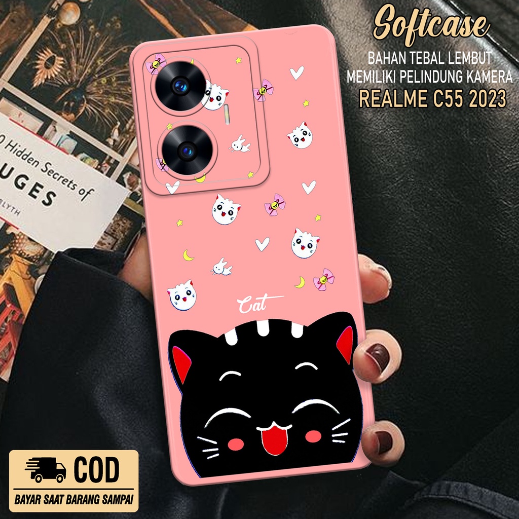 Case Hp Realme C55 2023 Terbaru - Softcase Realme C55 2023 Terbaru - Casing Realme C55 2023 - Kesing