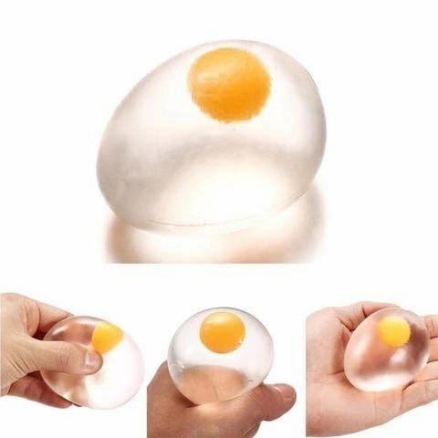 laristerus79 Mainan  telur Remes Banting Anti Stress  EGG SPLAT TOY