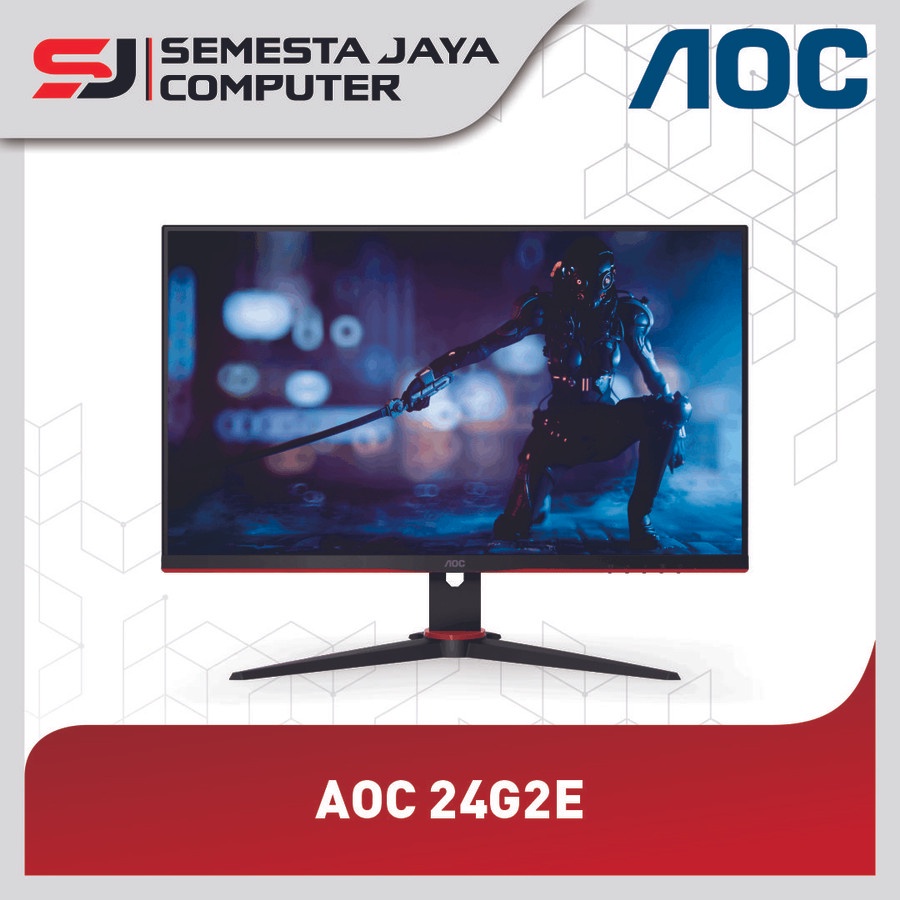 Monitor LED AOC 24G2E 24" IPS 1ms 144Hz Gaming Monitor