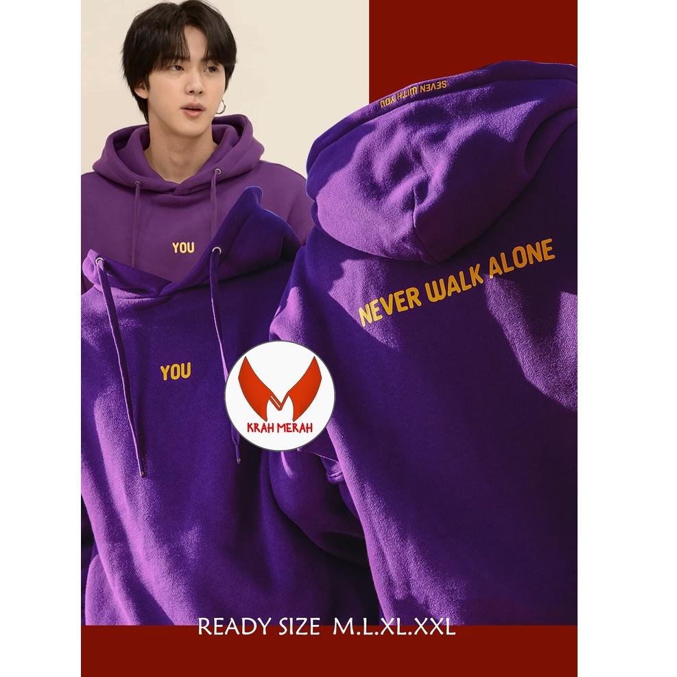 LANGSUNG ATC HOODIE BTS JIMIN NEVER WALK ALONE