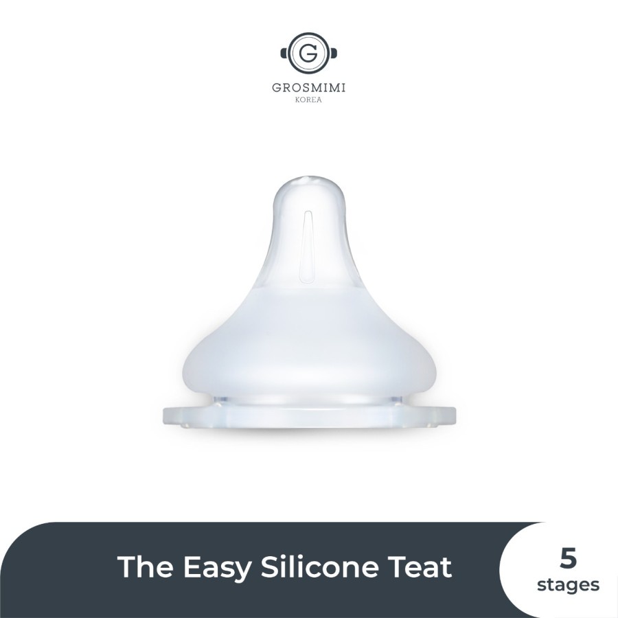 Grosmimi The Easy Silicone Baby Nipples Teat