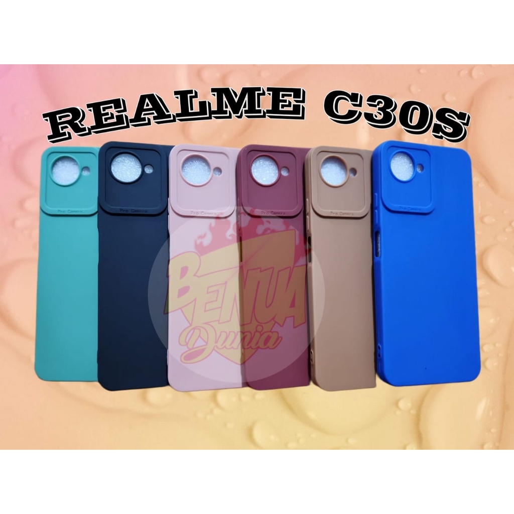 CASE REALME C30S REAL // SOFTCASE PRO KAMERA REALME C30S REAL - BD