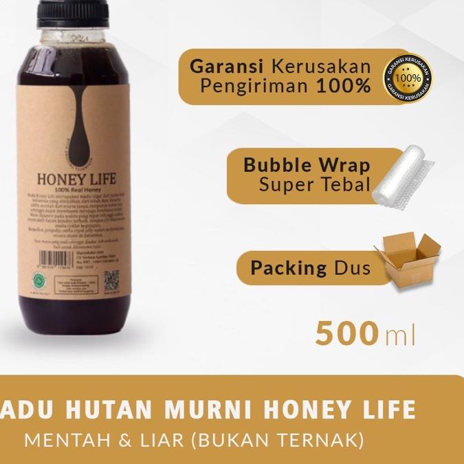 

♢ HL - Asli Hutan Honey Life | Murni Forest Honey 500Ml ❈