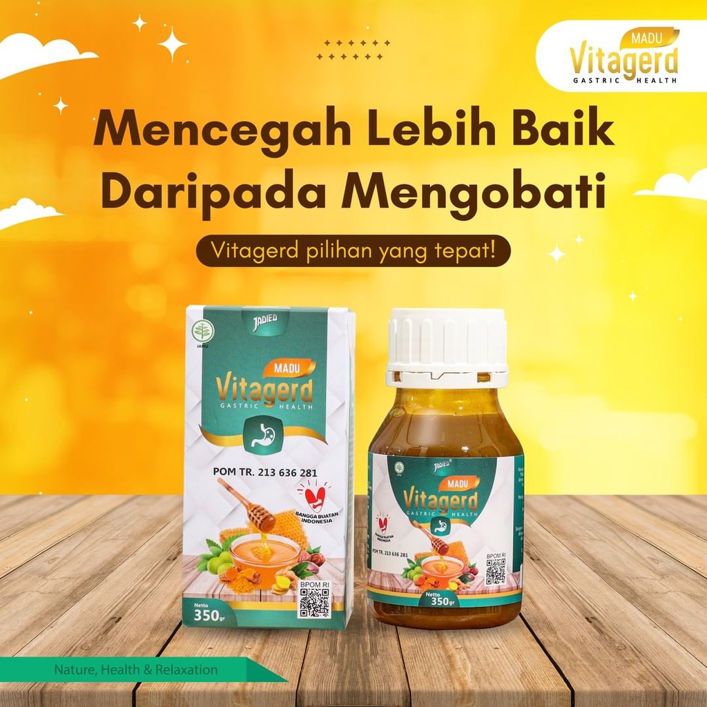 

VITAGERD BPOM ASLI Obat Herbal Asam Lambung GERD Maag Gangguan Pencernaan Nyeri Ulu Hati dada panas sakit kepala susah tidur mual muntah Vitagerd Original