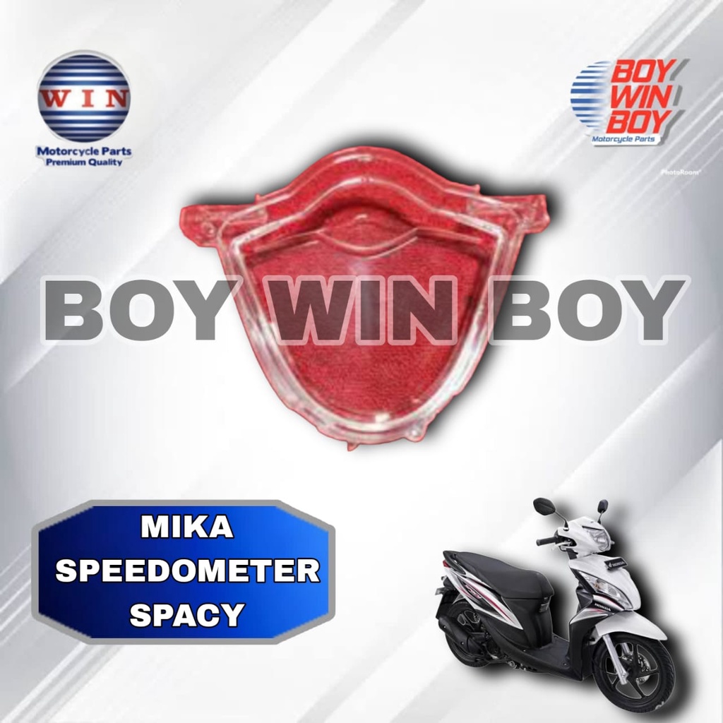 Mika Speedometer Kaca mika Speedometer Spidometer Spacy merk WIN . Mika speedometer spacy
