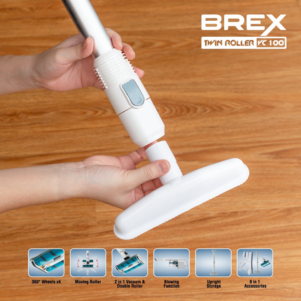 BREX - CORDLESS VACUUM CLEANER 3 IN 1 VC 100 / VC 200