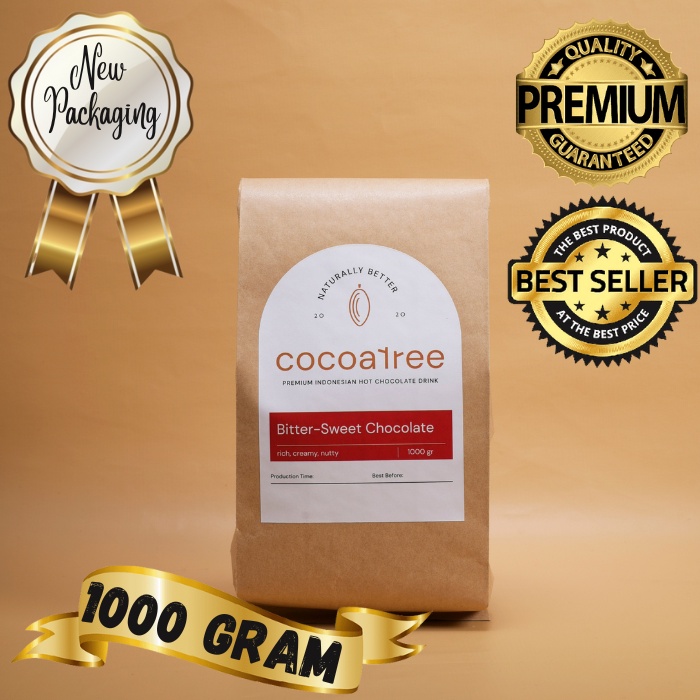 

Coca1ree Healthy Premium Hot Chocolate Mix Bitter-Sweet Chocolate 1Kg