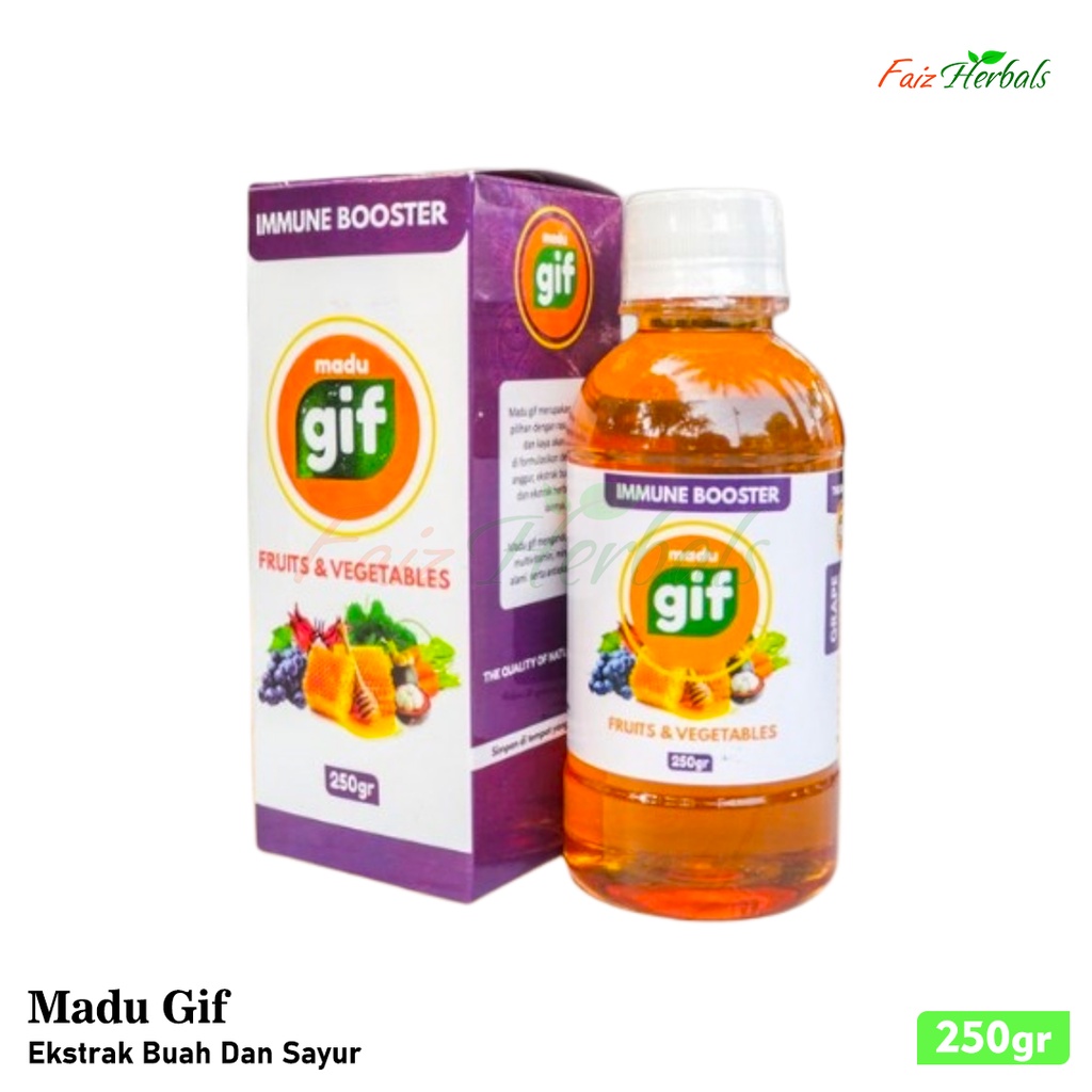 

MADU GIF ANTIOKSIDAN ALAMI HERBAL ALAMI EXTRA BUAH DAN SAYUR HARGA TERBAIK | MADU MAAG | EKSTRAK BUAH DAN SAYUR | MADU IMMUNE BOOSTER | HERBAL MADU ALAMI