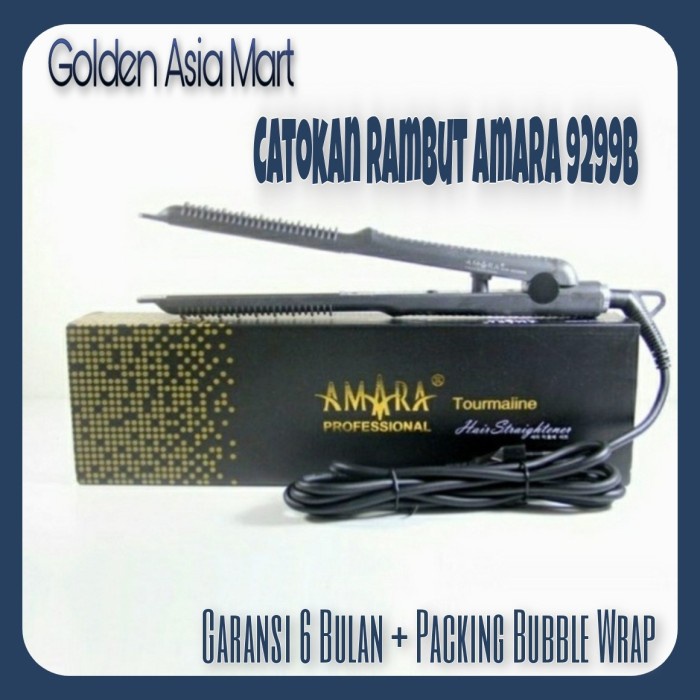 Catokan Catokan Rambut Amara 2 In 1 - Tipe 9299B Original Catok Rambut