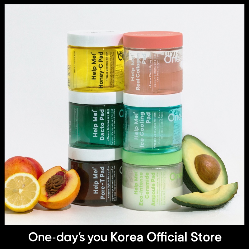 ONE DAYS YOU Collection Toner Pad Easy Pore Care One Step Remove Dead Skin Cells Sebum (60/70ea)