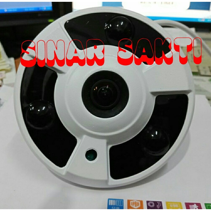 Camera Cctv Fish Eye 360 3Mp Buat Nvr Kit Wireless