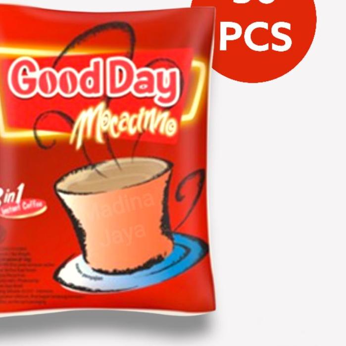 

Ω Good Day Kopi Instant 3 In 1 Mocacinno (50pcs x 20g) ➴