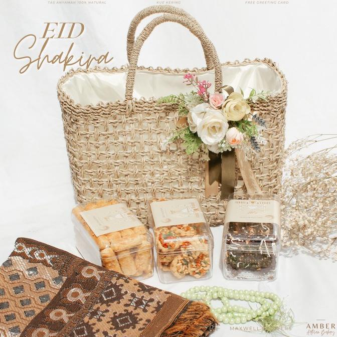 

TAS HAMPERS HADIAH ELEGANT HAMPERS LEBARAN TAS MEWAH ORNAMENT PARCEL - SHAKIRA EL09I09A82L