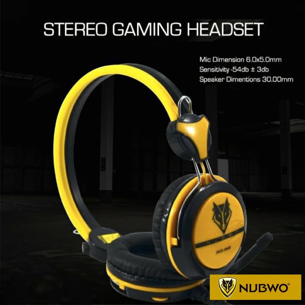 HEADPHONE NUBWO HS-040