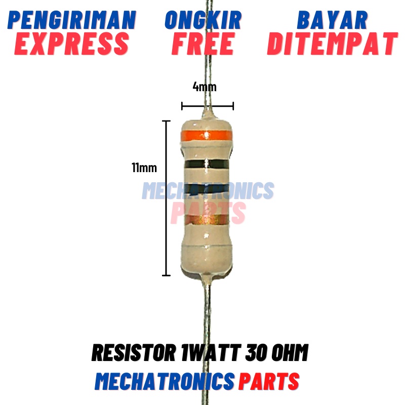 RESISTOR 1WATT 30OHM