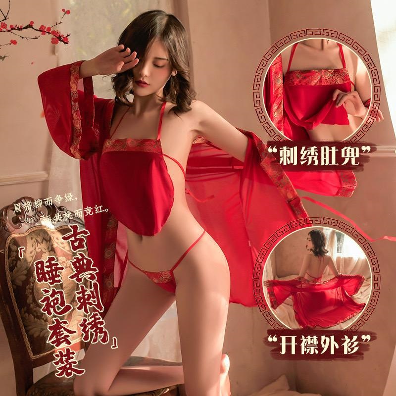 Lingerie Sexy Cosplay Hot Gaya Bridal Suit China Hanfu Baju Tidur Wanita Dewasa 3832
