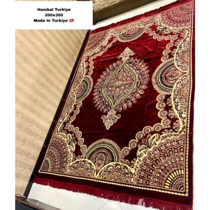 Hambal Turki 200x300 karpet murah besar jumbo