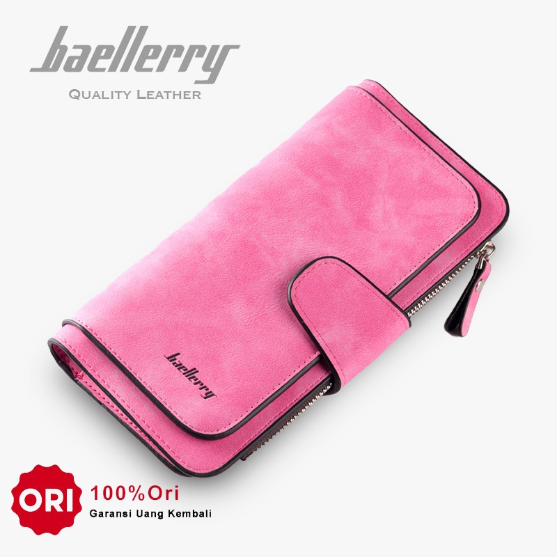 BAELLERRY N2345 Dompet Wanita Kecil Bahan Kulit PU Leather Premium WATCHKITE WKOS