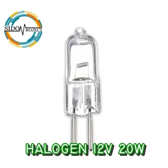 Lampu halogen 12V 20W 12 Volt 20 Watt murah bohlam bulb lamp free BOX