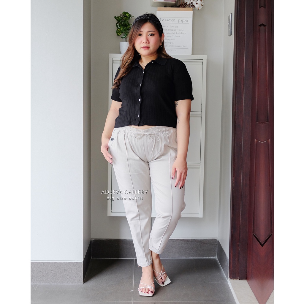 ADEEVA Lexa Pants Celana Stretch Jumbo