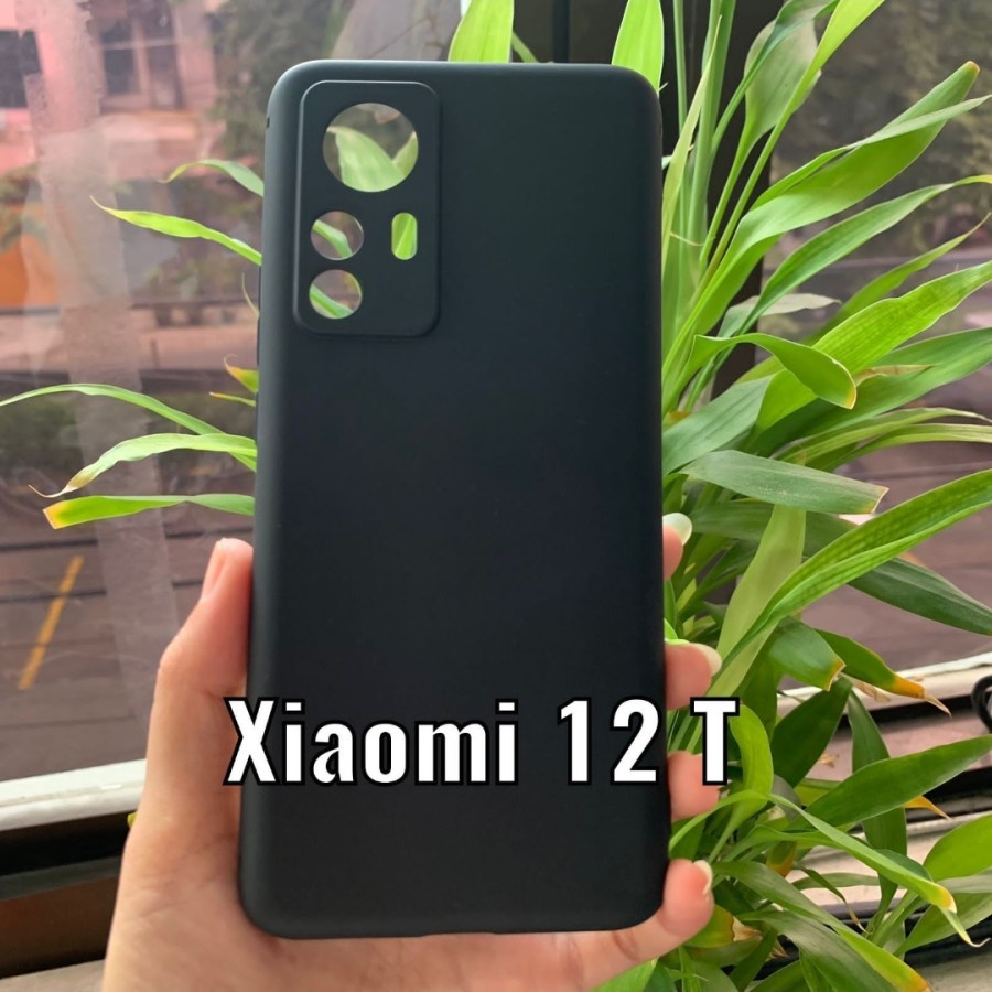 XIAOMI 12T 5G 12T PRO 11T 11T PRO CASE BLACK PREMIUM SOFTCASE SILIKON FULL HITAM CASING PROTECT CAMERA COVER PELINDUNG KAMERA