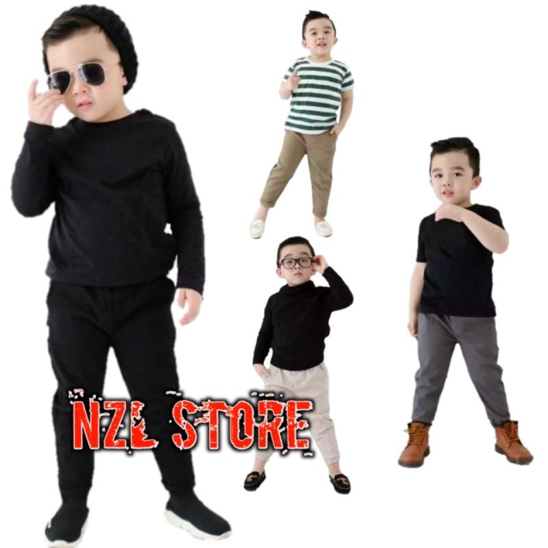 (BISA COD) Celana Chino Anak Panjang Original Usia 1-13 Tahun Cewe Cowo UNISEX