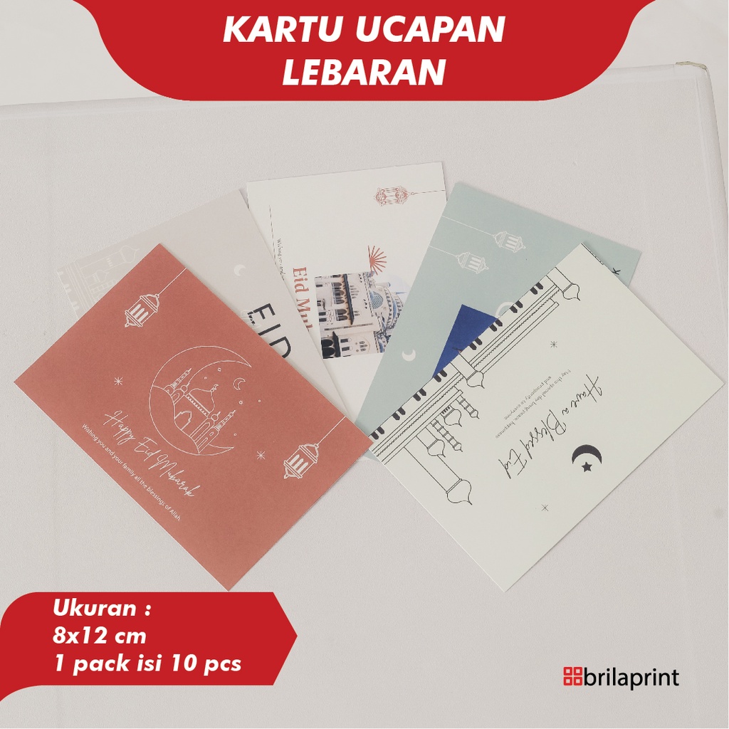 

Kartu Ucapan Idul Fitri | Hampers Lebaran Ukuran 12x8cm