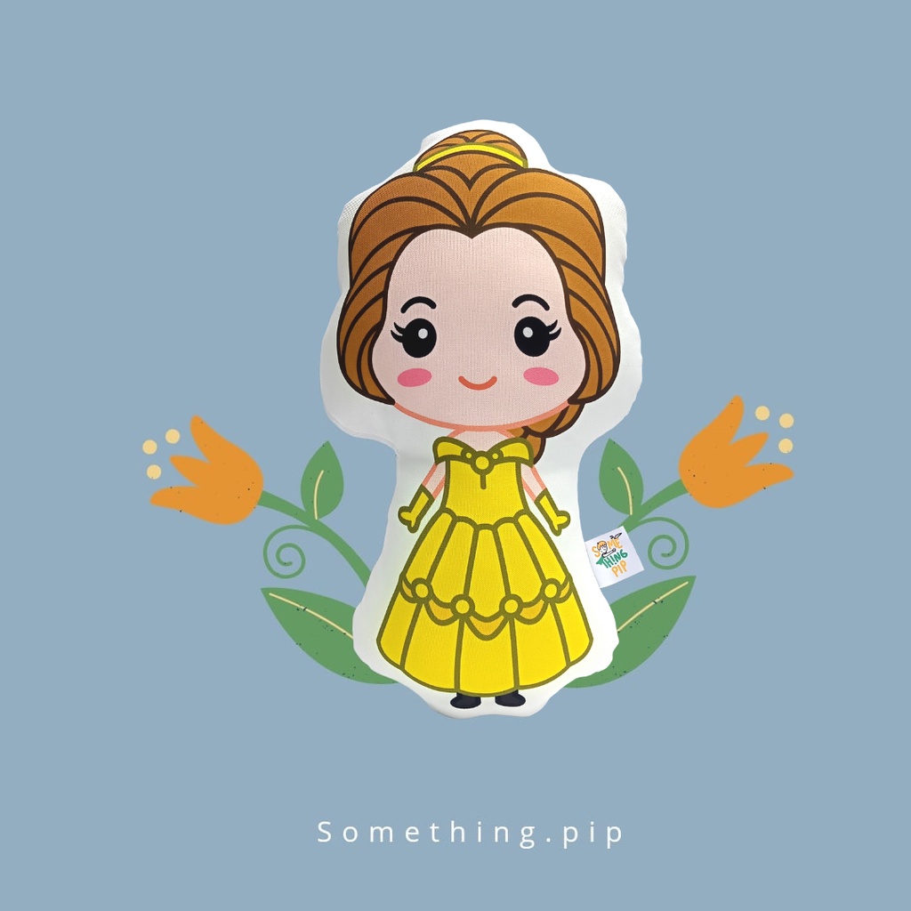 Bantal Boneka Plushie Something.pip Princess Belle