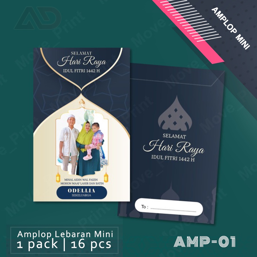 

03| Amplop Lebaran MINI | Bisa Custom Photo