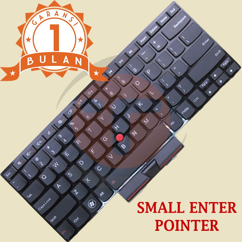 Keyboard Lenovo Thinkpad Edge E320 E325 E420 E420S E425 S420 US Layout With Pointer - Black