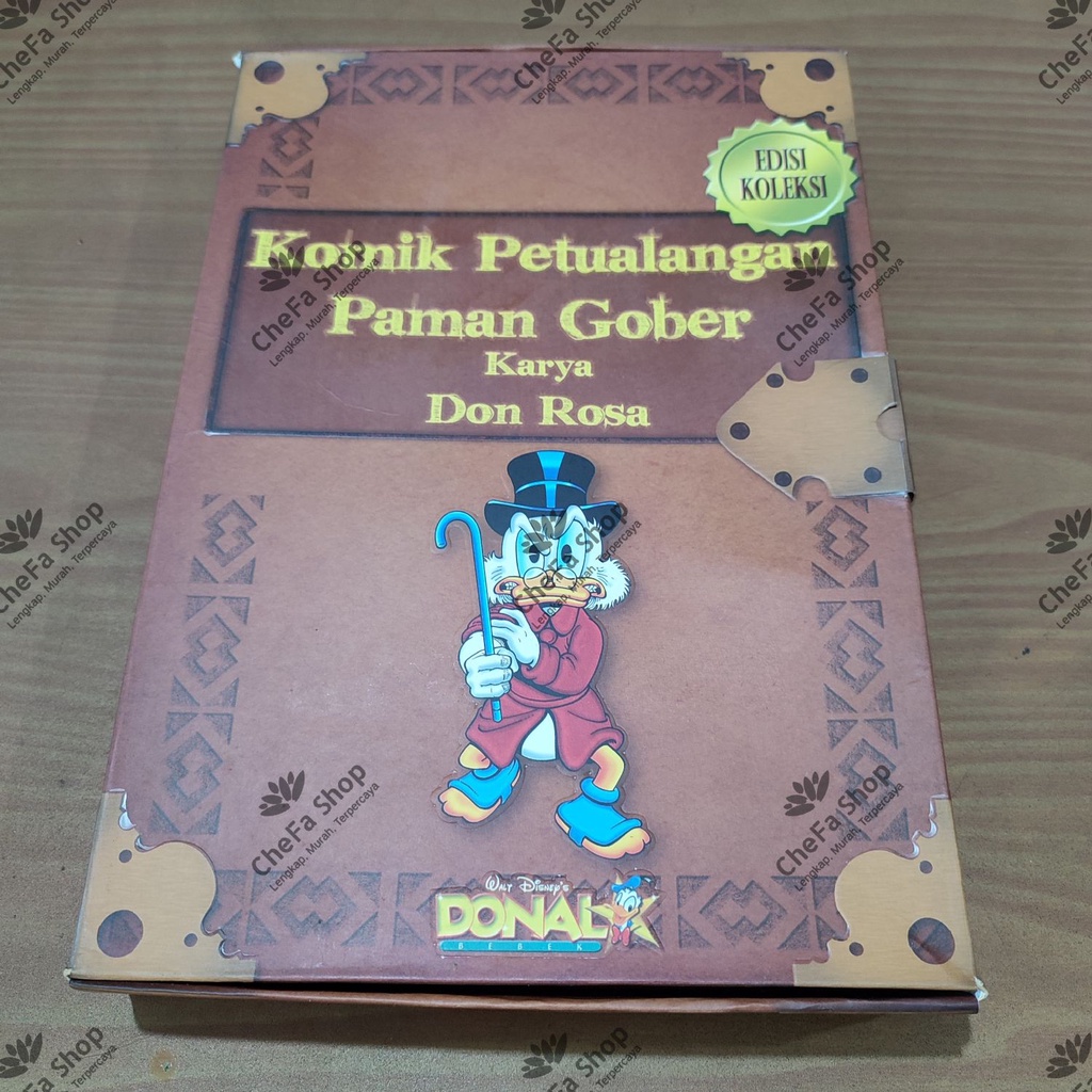 Komik Donal Bebek Edisi Koleksi - Komik Petualangan Paman Gober Karya Don Rosa 1-08 - Fullset Lengka