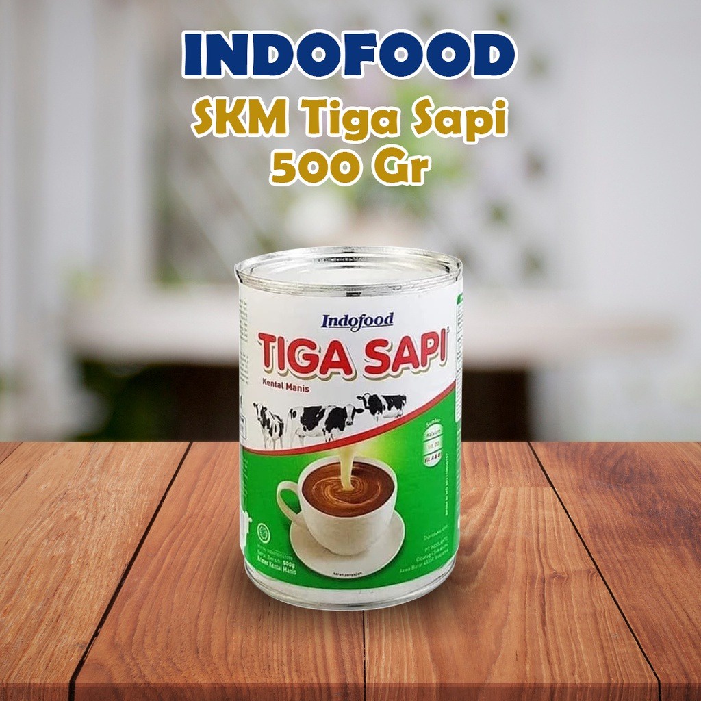 

Indofood Tiga Sapi Susu kental Manis 490g