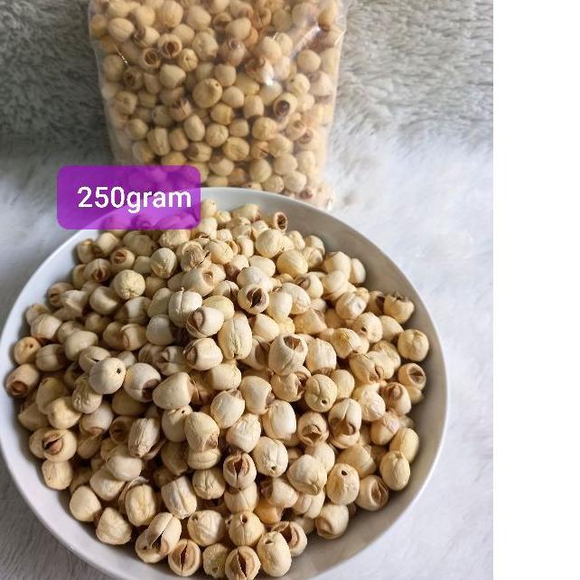 

☃ Biji Teratai 250gram/ Lian Zi/ Lotus Seeds ➬